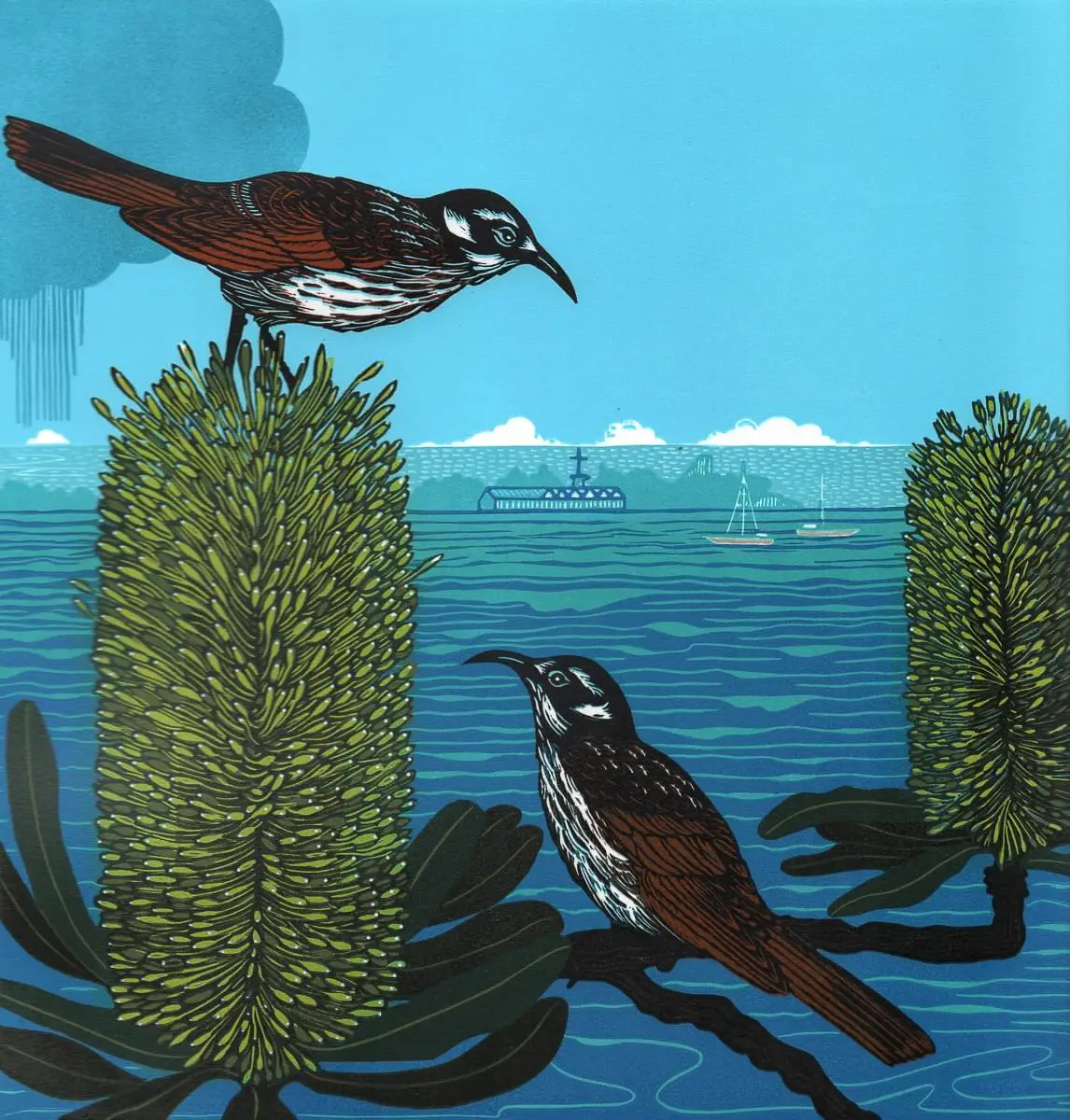 Scott_Gwen_Foreshore life_Reduction linocut_2022 copy