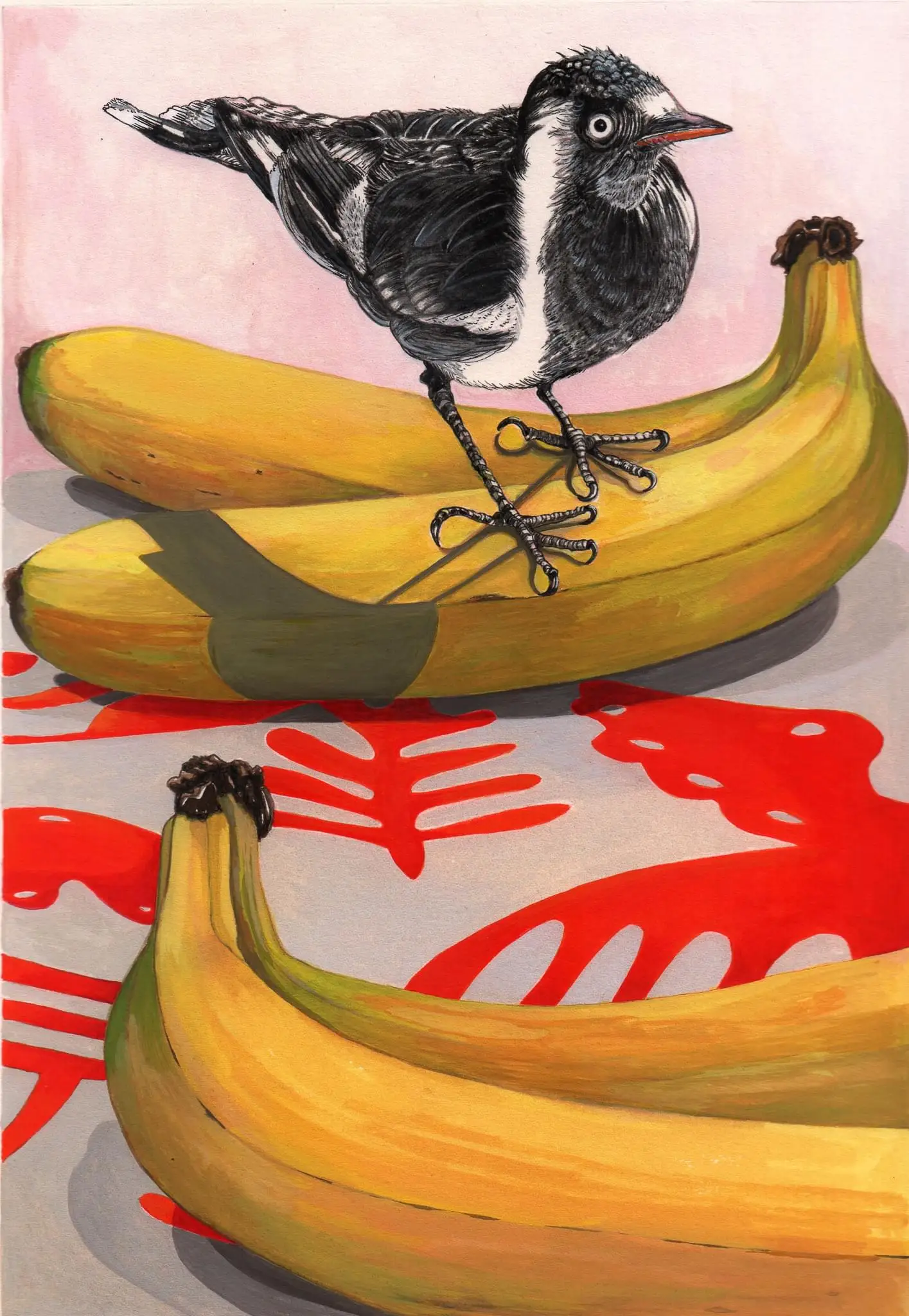 Scott_Gwen,Bananas & Pee-Wee,Gouache,2023 copy